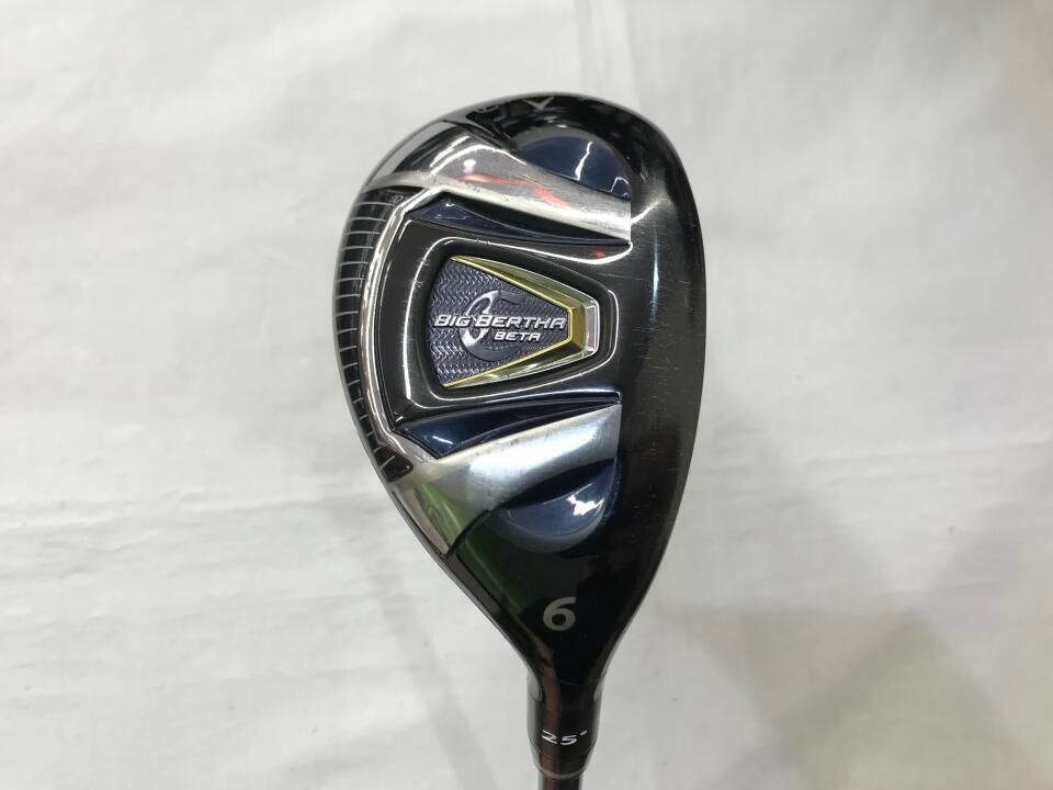 【即納】BIG BERTHA BETA 2016 | 25 | SR | GP for BIG BERTHA | 中古 | ユーティリティ | キャロウェイ