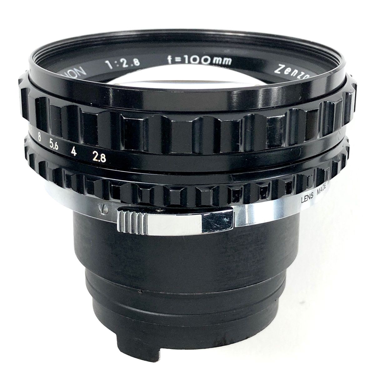 ゼンザブロニカ Zenza Bronica ZENZANON 100mm F2.8 S EC用 中判カメラ用レンズ 【中古】