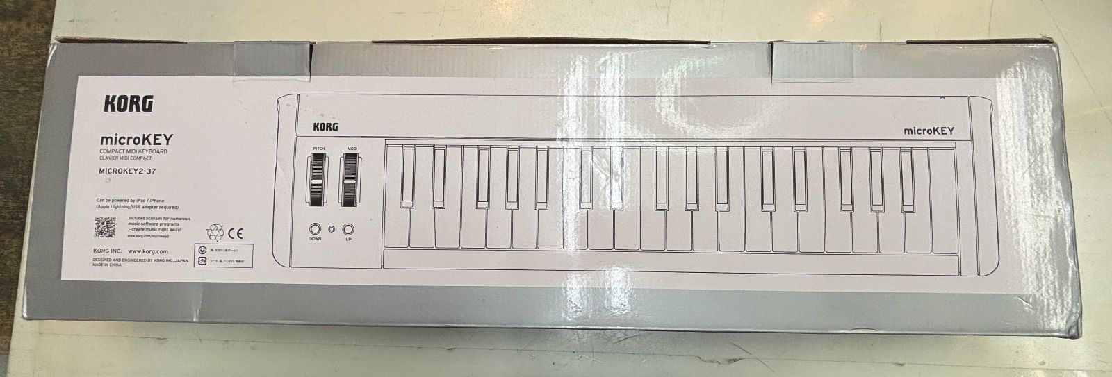 ◇KORG MIDIキーボード microKEY2 マイクロキー DTM 37鍵盤 USB