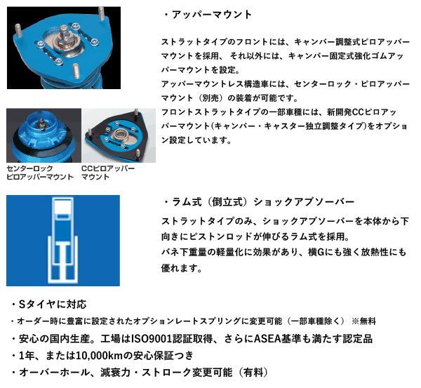 CUSCO]GXPA16 GRヤリス(R6/4～_マイナー後)用車高調(SPORT X)[1C8
