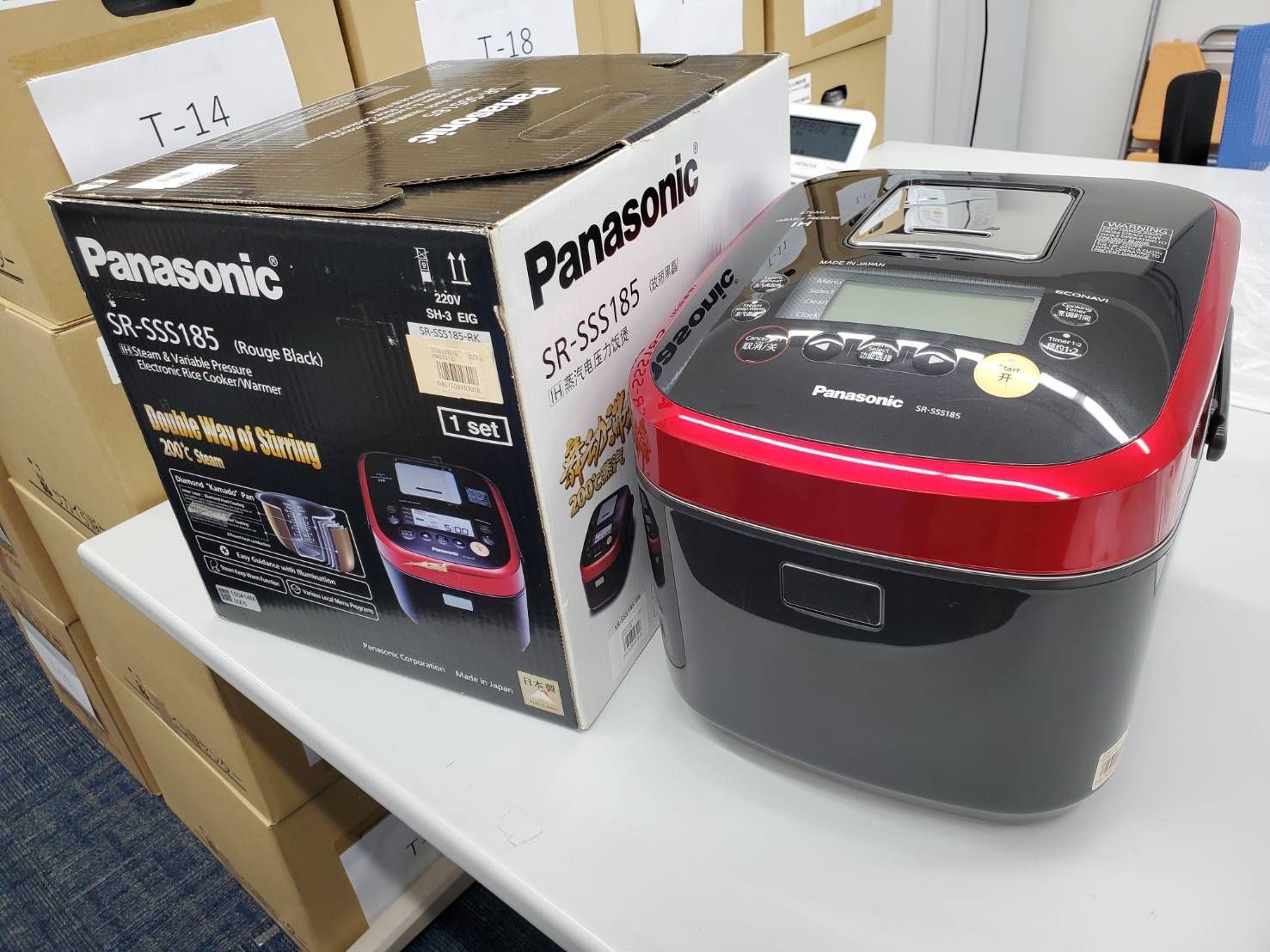 Panasonic - パナソニック炊飯器海外向けsr-sss-185 海外向け炊飯器] [220V仕様] パナソニック Wおどり炊き