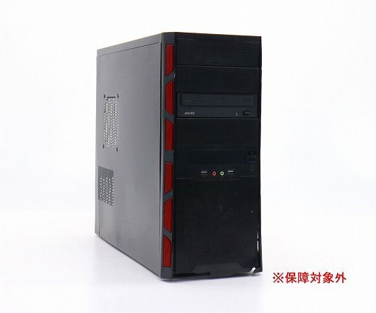 ノーブランド Core i5-10400F 2.9GHz 16GB 256GB SSD GeForce GTX1660Ti BD-RE Windows11 Pro 64bit ジャンク品 ゲーミングPC