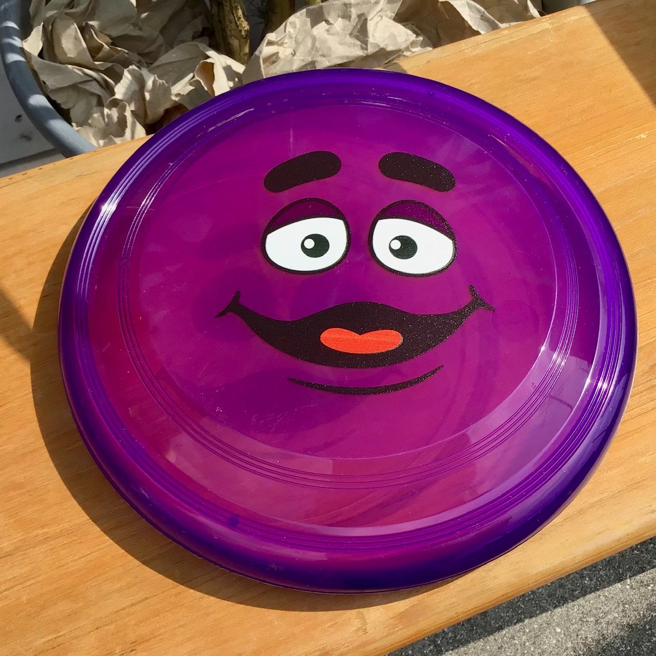 新品 マクドナルド フリスビー グリマス オフィシャルグッズ