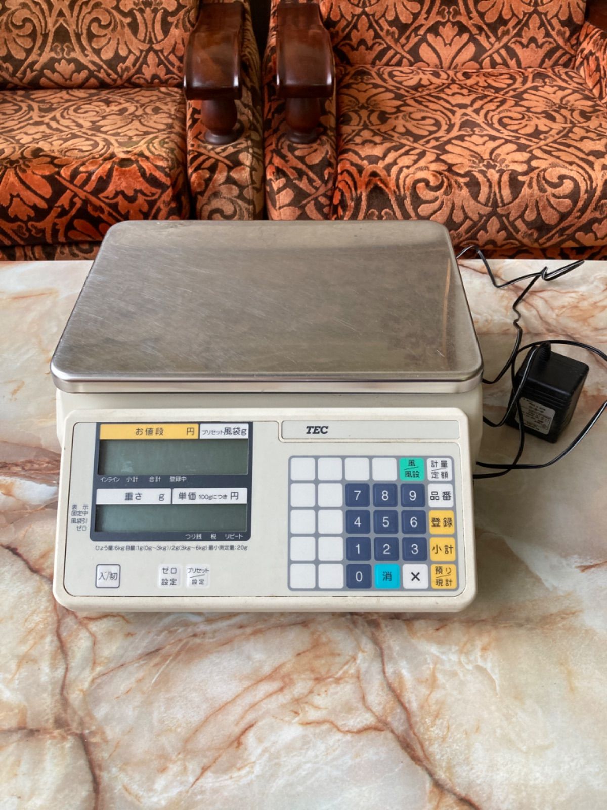 中古】東芝TEC 電子はかり SL-2300-N ※動作チェック済 - メルカリ