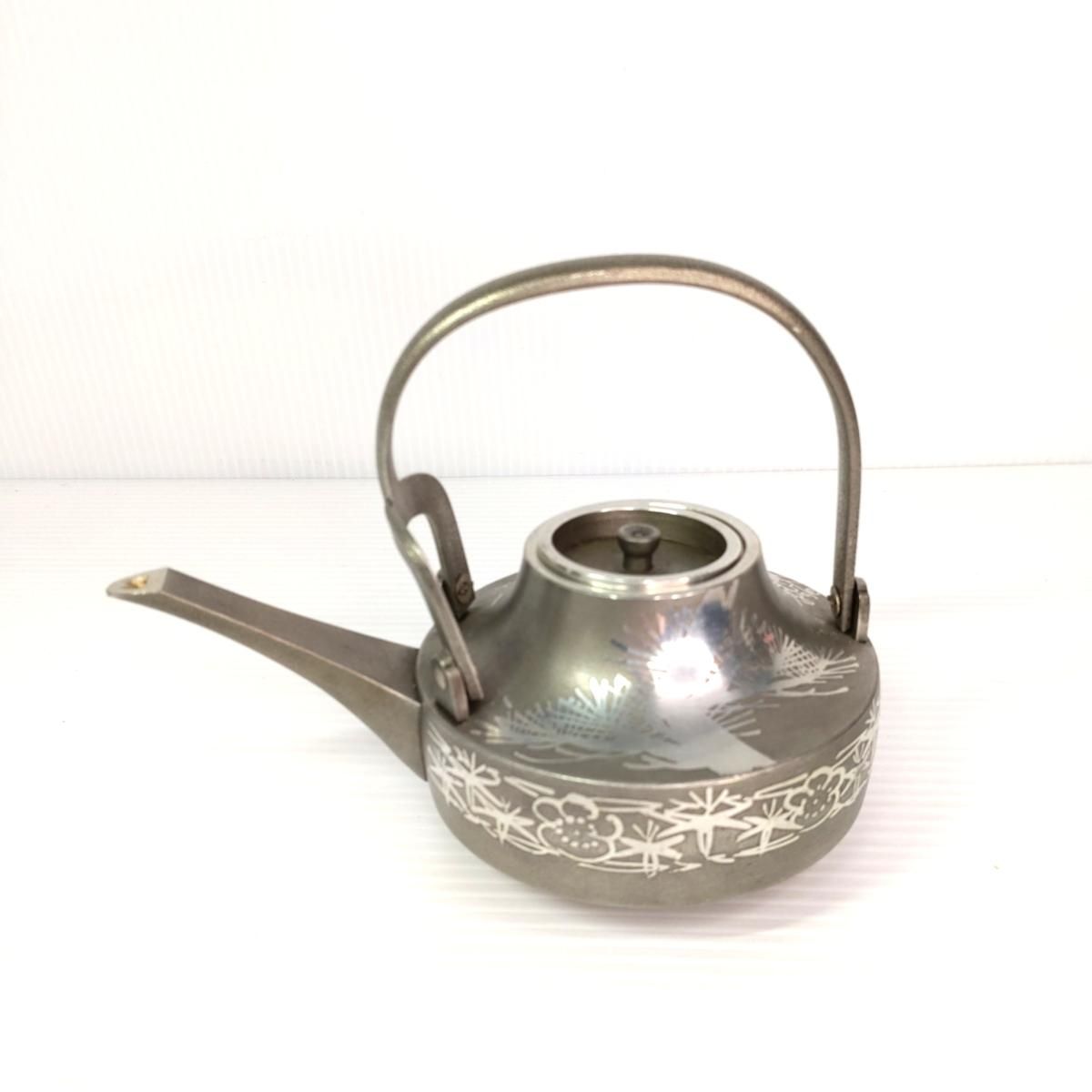 品 錫製 骨董 お屠蘇用酒器 急須〇YR-54186〇