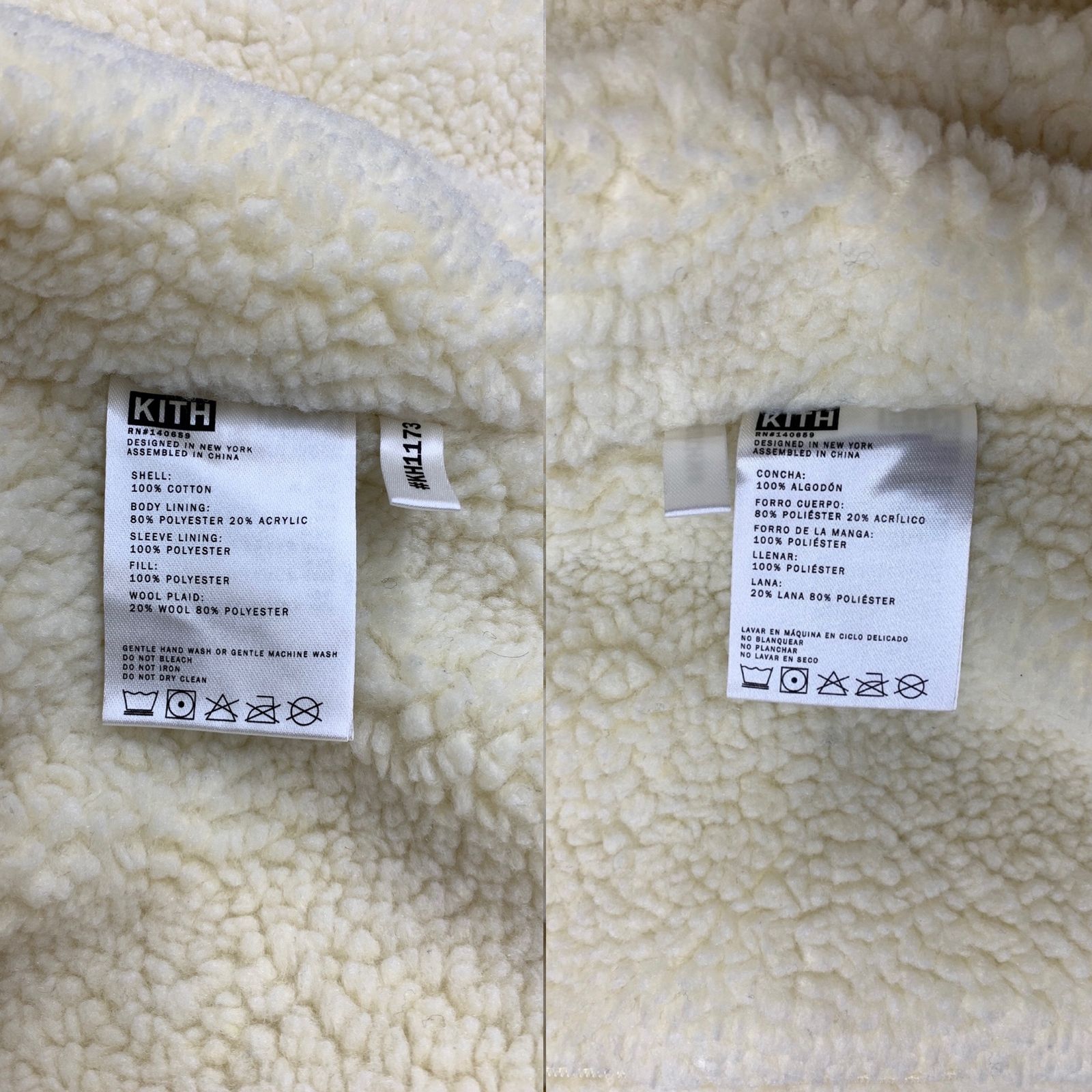 KITH (キス) CORDUROY LIGHT JACKET 裏ボア コーデュロイライト