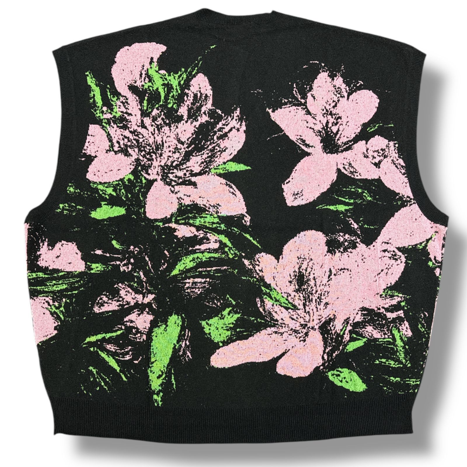 参考上代28600円 未使用品 LAD MUSICIAN VEST ニットベスト ジレ