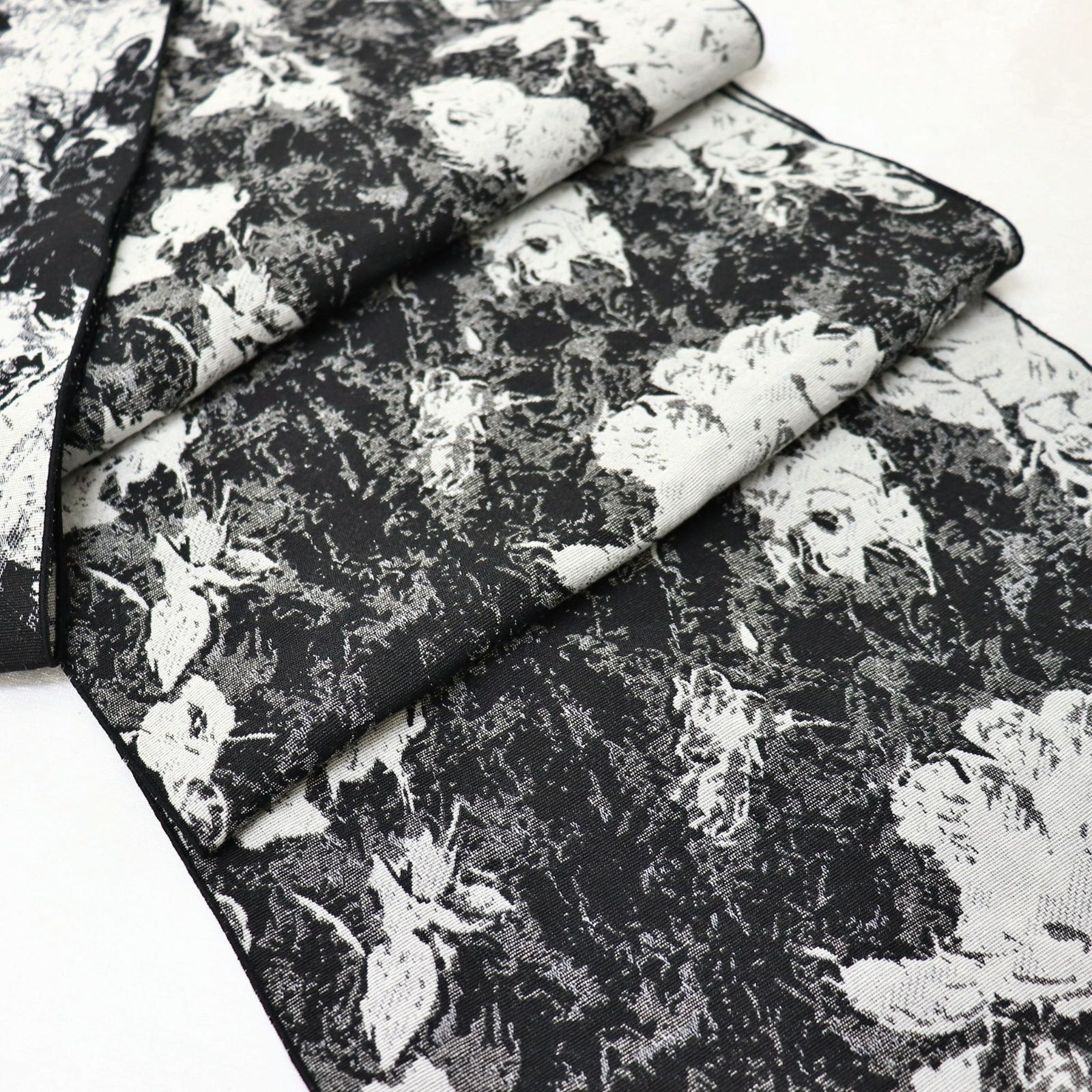 ✨三日月とうさぎ✨a0413☆ 大人兵児帯 ☆SHOPフォローで300円オフ