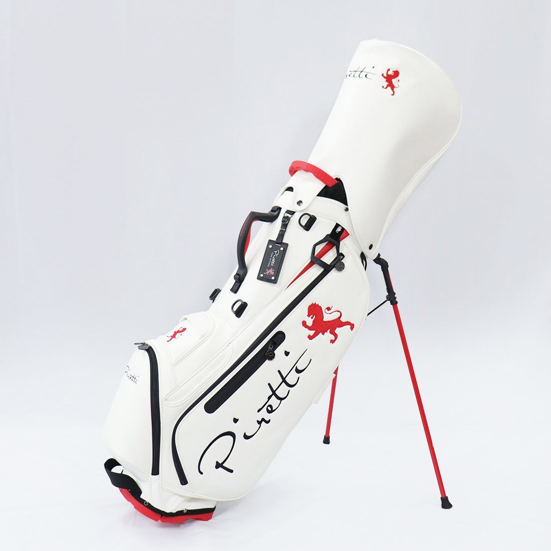 【新品】ピレッティ PR-SB0005 スタンド キャディバッグ ホワイト 白 ピレッティ スタンドバッグ ホワイト キャディバッグ PR-SB0005