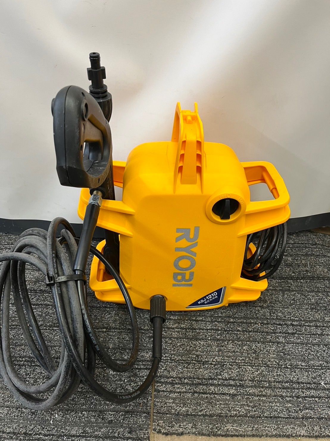 RYOBI KYOCERA 高圧洗浄機　KSJ 1210 Amazon | 京セラ 旧リョービ 高圧洗浄機 最大許容圧力 8Mpa 軽量