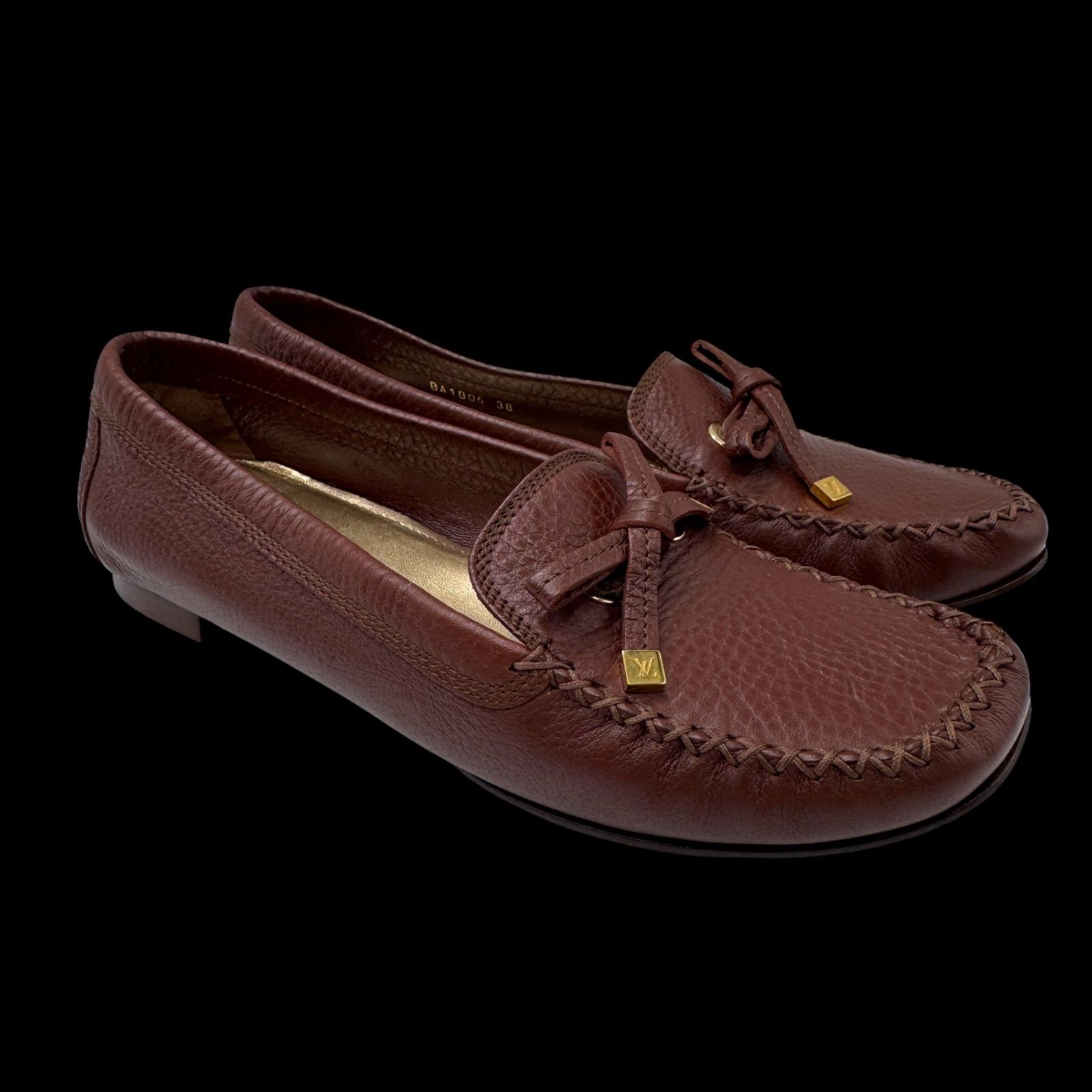 Louis Vuitton ブラウン ローファー 7 26センチ Louis Vuitton ルイヴィトン ローファー ブラウン系7（26cm）