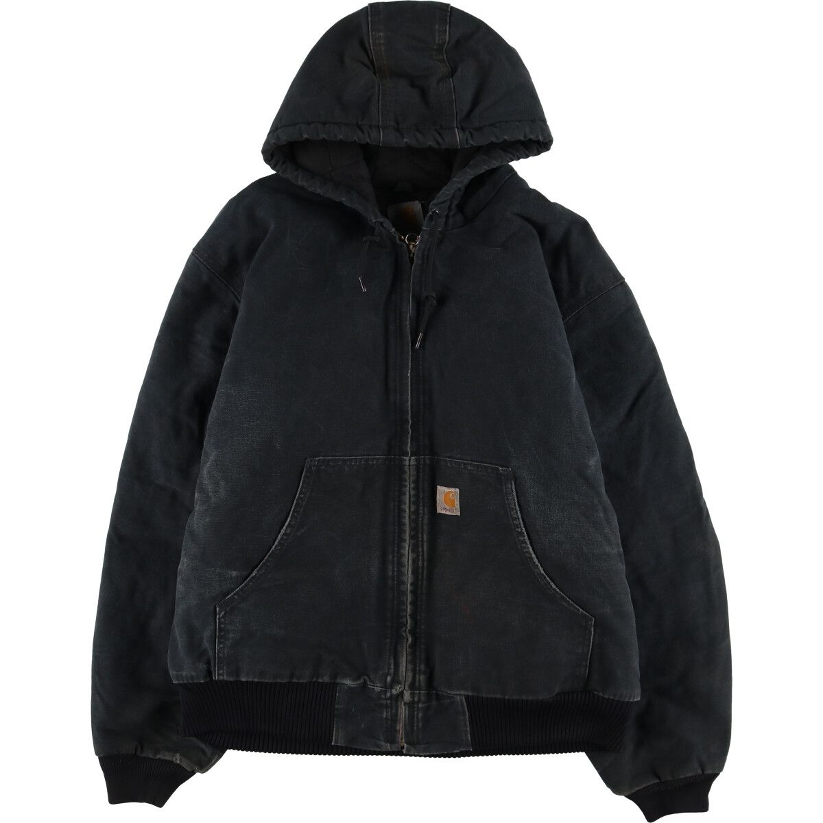 古着 カーハート Carhartt アクティブジャケット ダックフルジップ