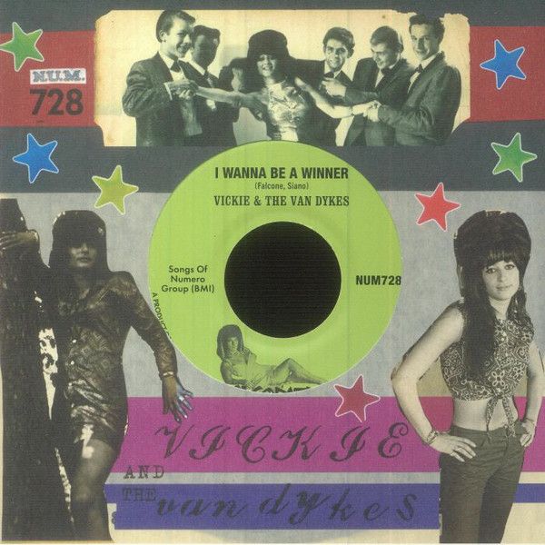米7” Vickie & The Van Dykes I Wanna Be A Winner / Outcast