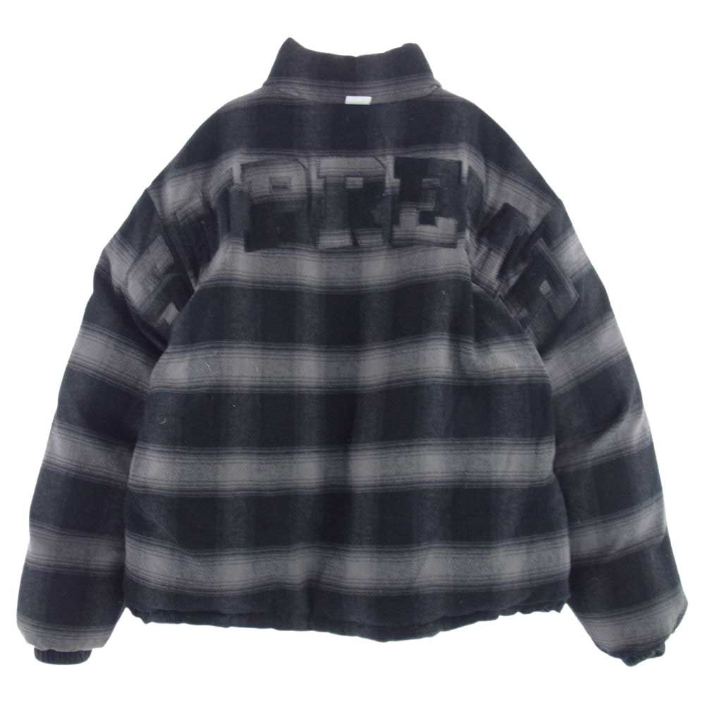 Supreme シュプリーム ジャケット 22AW Flannel Reversible Puffer