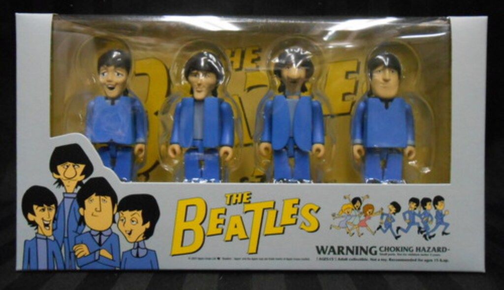ちやーTHE BEATLES KUBRICK フィギュア4体セット MEDICOMTOY KUBRICK アニメ ザ ビートルズ (4体セット) - メルカリ
