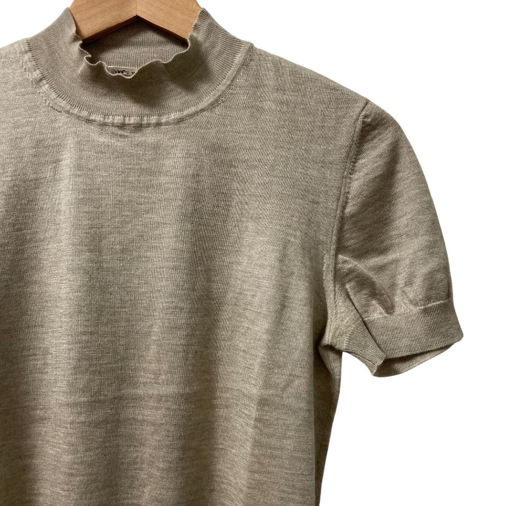 美品 HERMES エルメス カシミヤ シルク ショートスリーブ ニット