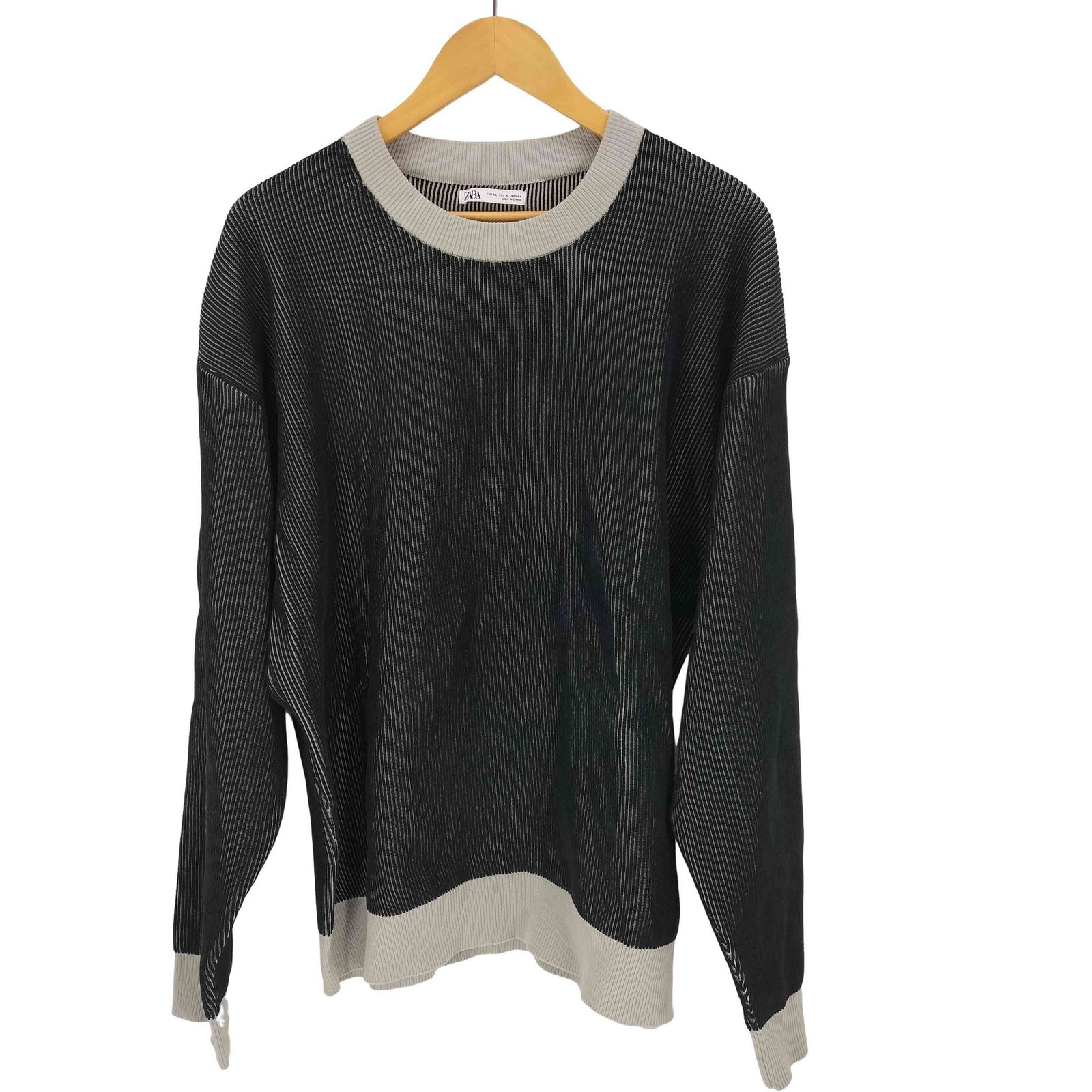 ザラ ZARA 3Dスウェット メンズ JPN：XL 
