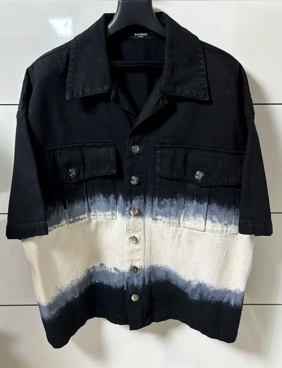 39 BALMAIN バルマン グラデーション デニム ジャケット