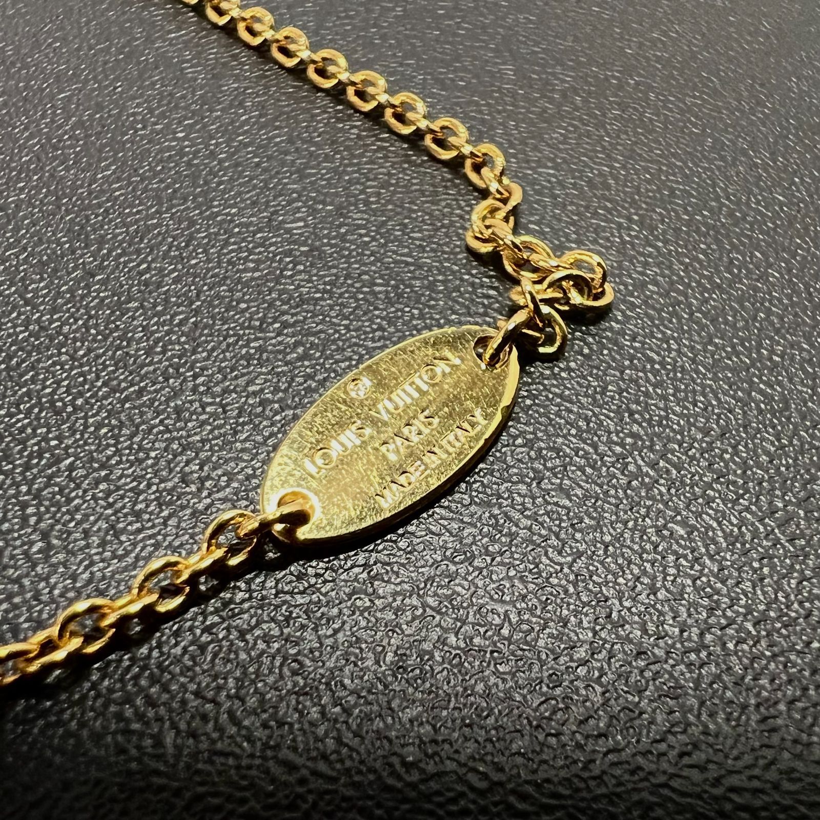 ルイ ヴィトン LOUIS VUITTON コリエ L to V ネックレス M69643 
