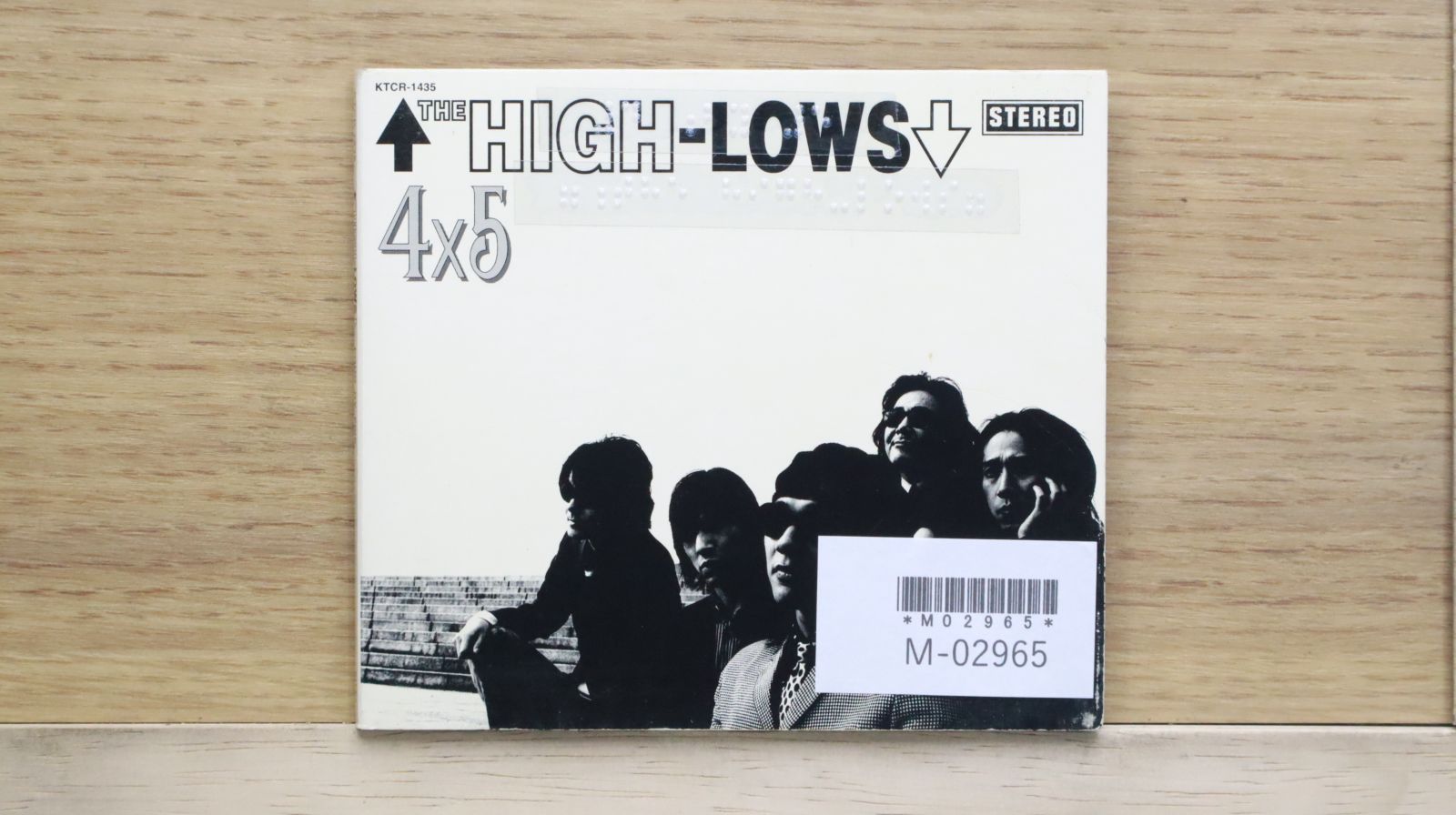 国内盤CD☆ザ・ハイ・ローズ/THE HIGH-LOWS□ 4×5(フォー・バイ