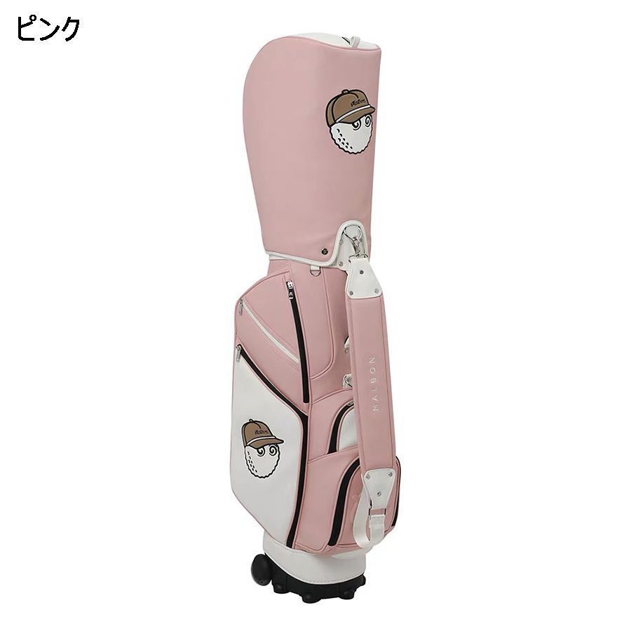 MALBON GOLF ゴルフバッグ キャスター付 キャディバッグ【CF234