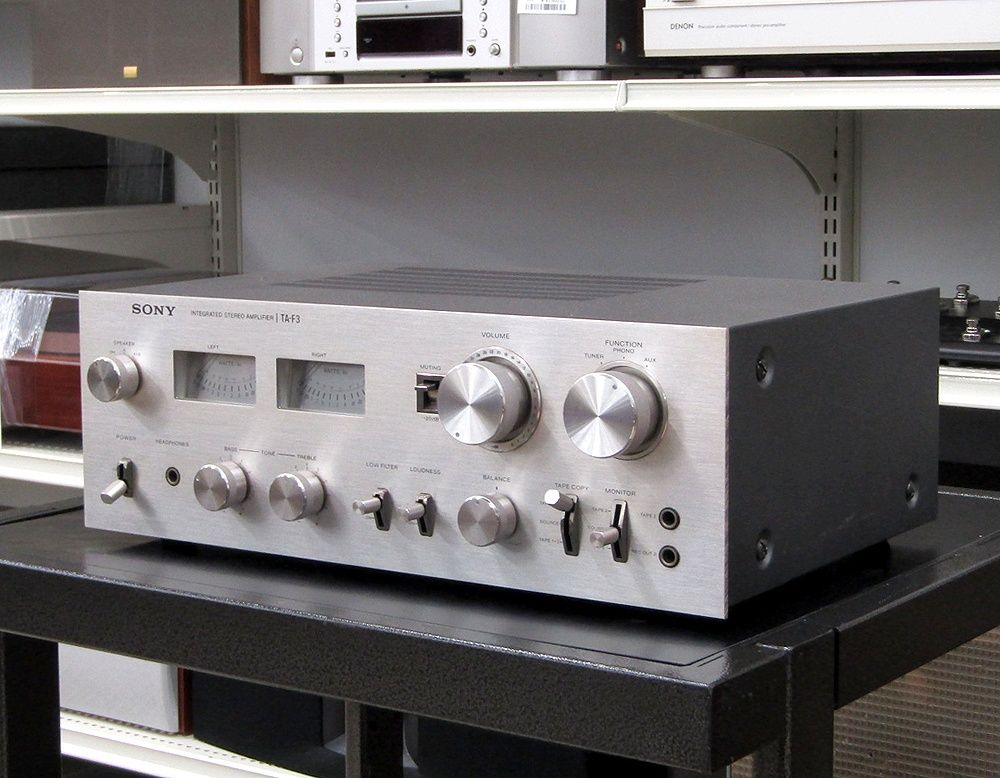 SONY ソニー ステレオプリメインアンプ TA-F3