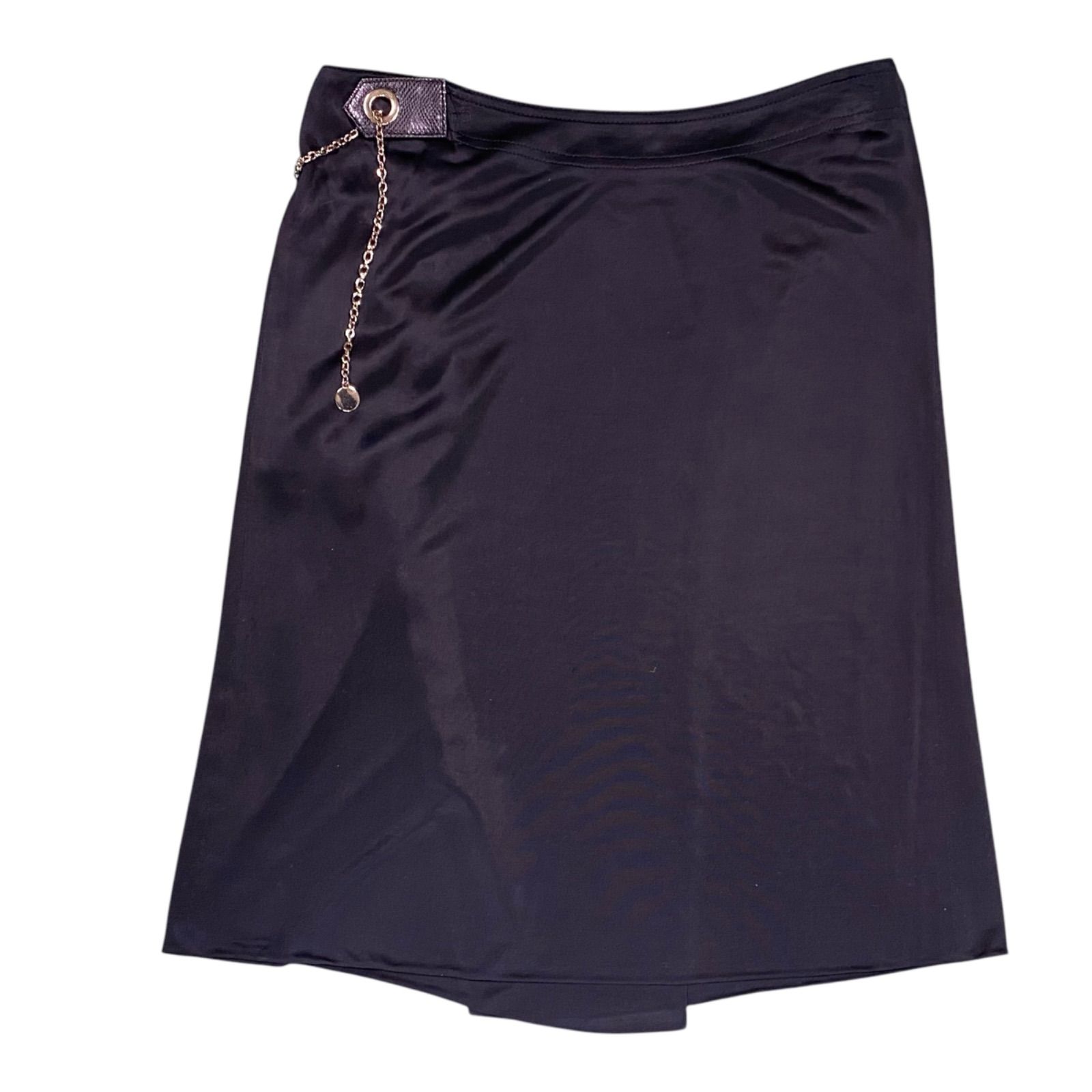 ○美品 グッチ GUCCI 40、M、9号 ラップスカート 巻きスカート