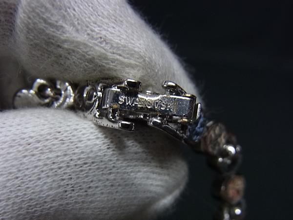 超美品　スワロフスキー　ブレスレット　チェーン　ラインストーン　ブラック 楽天市場】□新品□未使用□ SWAROVSKI スワロフスキー ライン