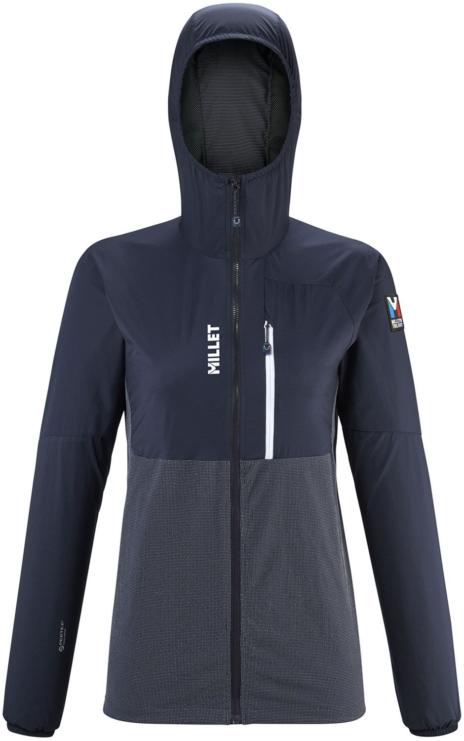 ミレー MILLET アウトドア トリロジー スカイ シールド フーディ MIV9731 N7317 SAPHIR