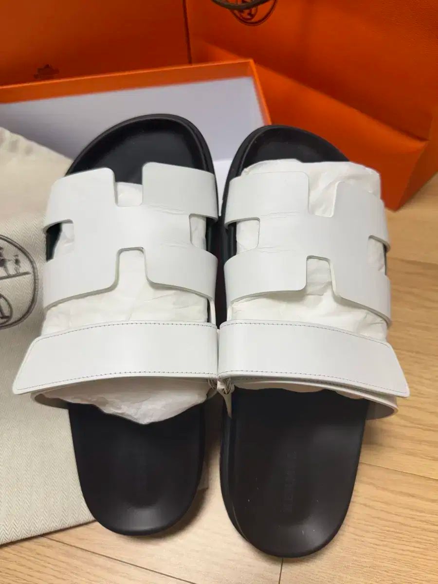 HERMES(エルメス) シプレ 白 38 エルメスサンダル シプレ 白 38