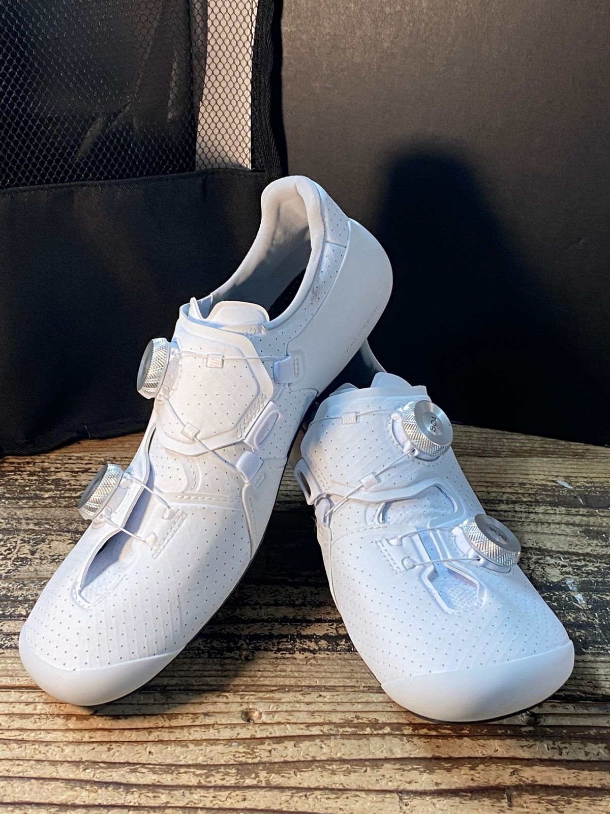 JM417 スペシャライズド SPECIALIZED エスワークス S-WORKS ARES 2 RD ビンディングシューズ 白 EU41.5 SPD-SL