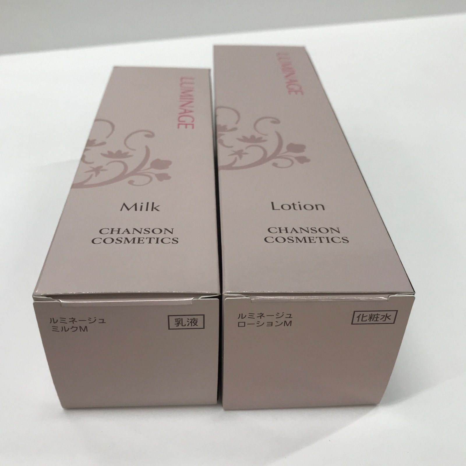 シャンソン化粧品 ルミネージュ ローションM ミルクM 2点セット 【公式