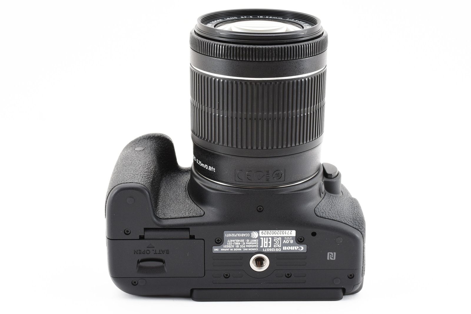 美品 ショット数602回!! Canon キャノン EOS Kiss X8i / EF-S 18-55mm 