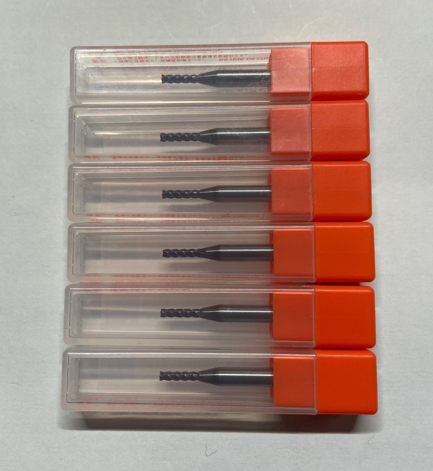 NS 日進工具 MX440-8 無限コーティング リード40 エンドミル 4枚刃 08-00090-00800 日進工具 NS TOOL 超硬エンドミル MX440 φ2×8 6本セット 日進 NS