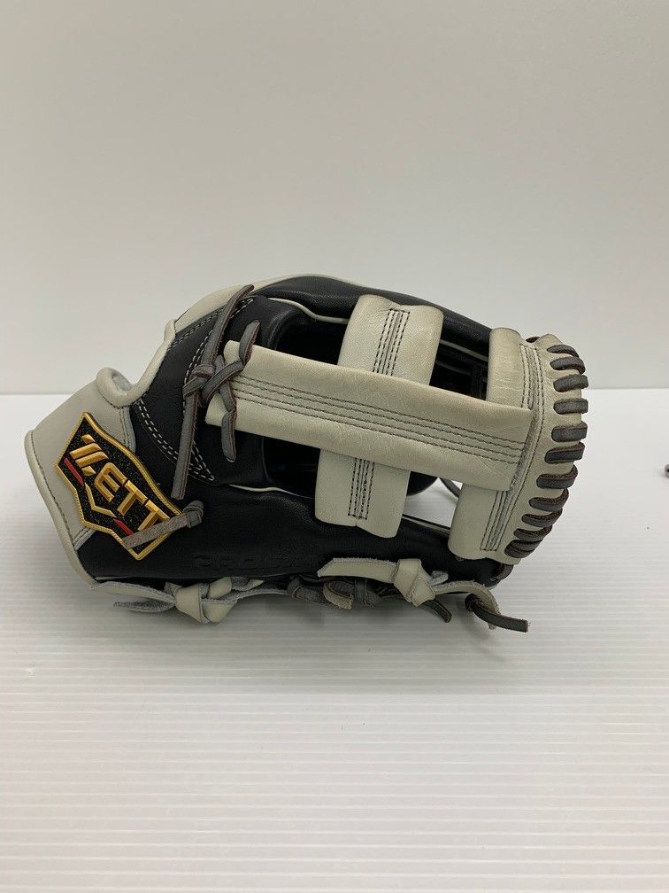 中古品 ゼット ZETT プロステイタス 軟式 内野手用グローブ BRGB30216L 3440 ゼット 軟式用 プロステイタス 内野手用 BRGB30566 右投用 野球