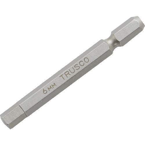 65L_10本_6.0mm TRUSCOトラスコ 六角ビット 65L 6.0mm THBI60 × 10本 ケース販売