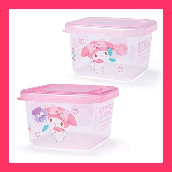 サンリオ(SANRIO) マイメロディ ミニフードコンテナ(保存容器)2個