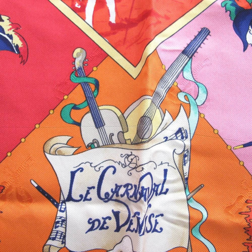 HERMES エルメス カレ90 LE CARNAVAL DE VENISE ベニスの