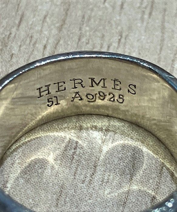 IT8O3U3L9RBK】HERMES エルメス ヴィンテージ クリアストーン sv