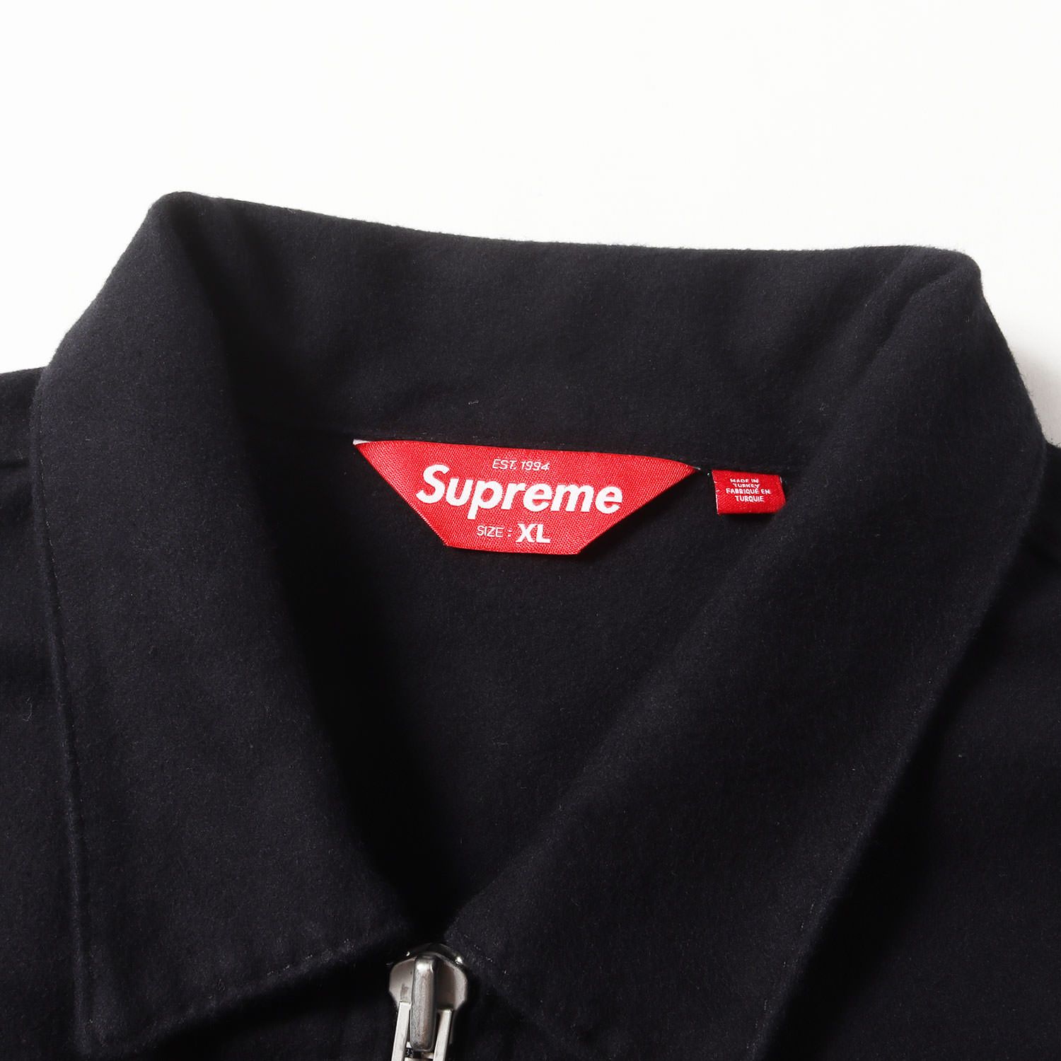 美品】Supreme シュプリーム ジャケット ブラック 黒 サイズ:XL