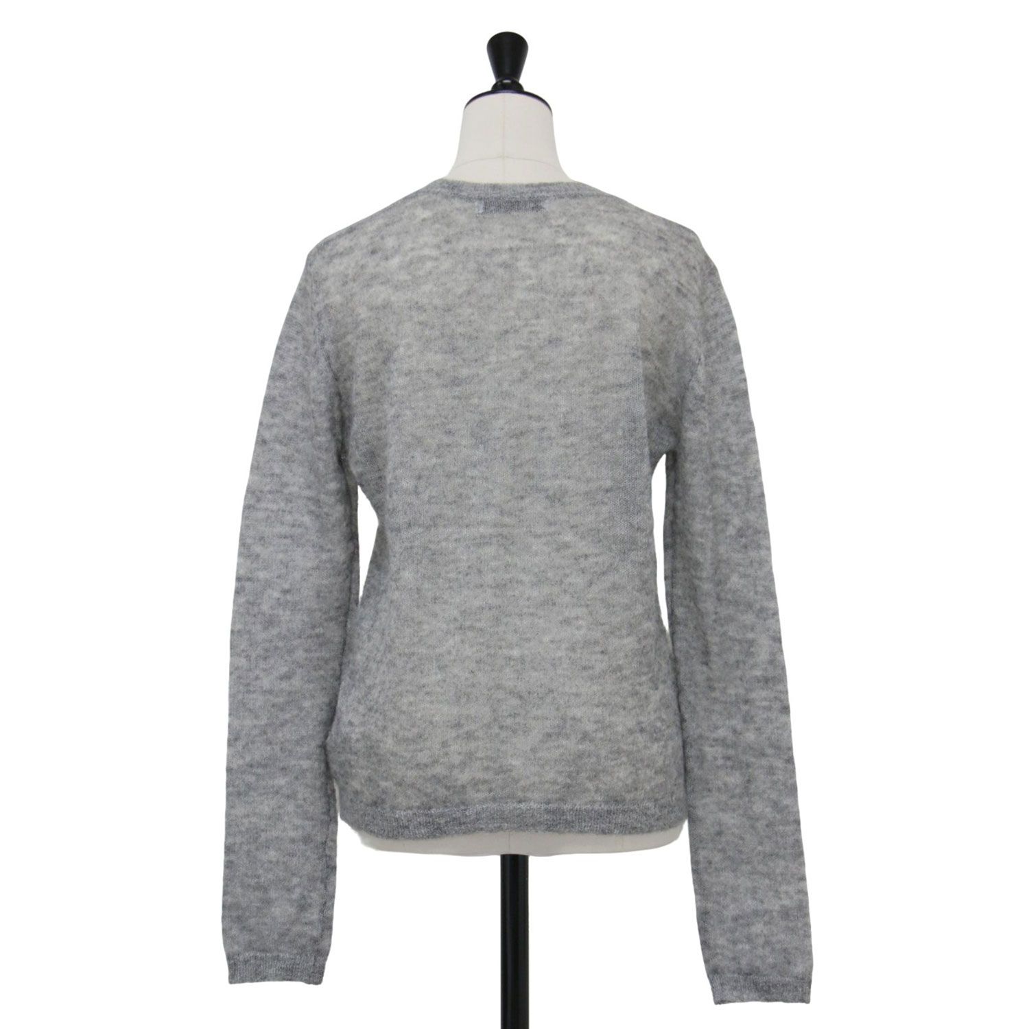 NOBLE ノーブル ニット グレー サイズ:FREE | 24秋冬 ファイン