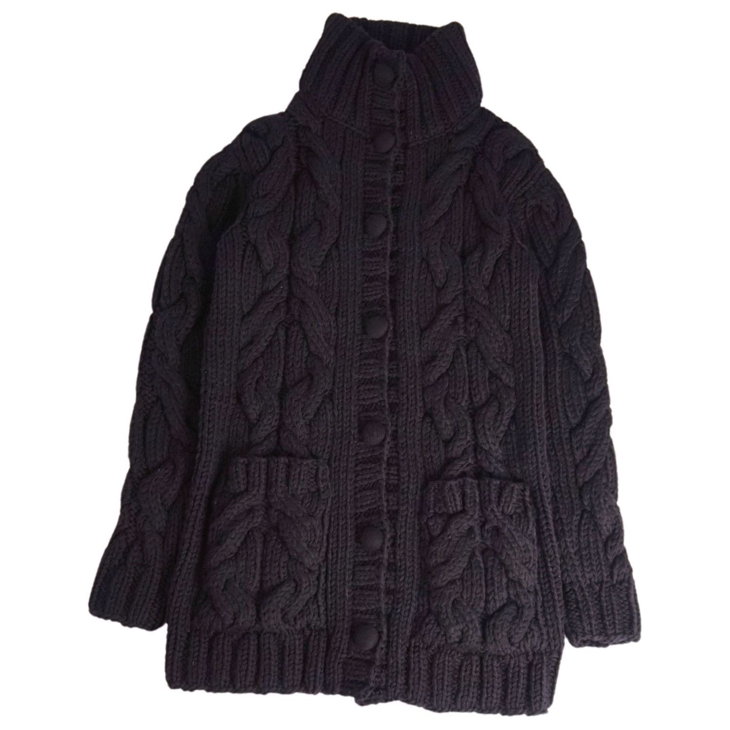 美品 ドルチェ&ガッバーナ DOLCE&GABBANA ニット コート カーディ 