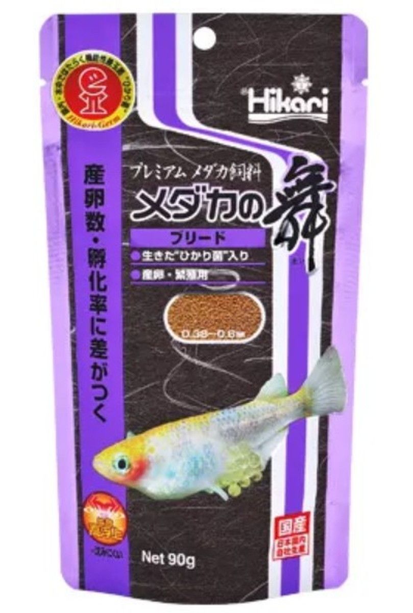 【同梱不可】【10個セット】 キョーリン　ひかりメダカの舞 ブリード 90g