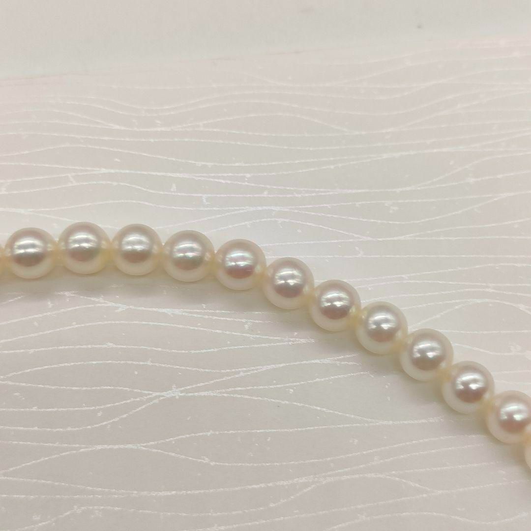 MIKIMOTO ミキモト真珠 あこや真珠 パールネックレス 径5.2〜5.5