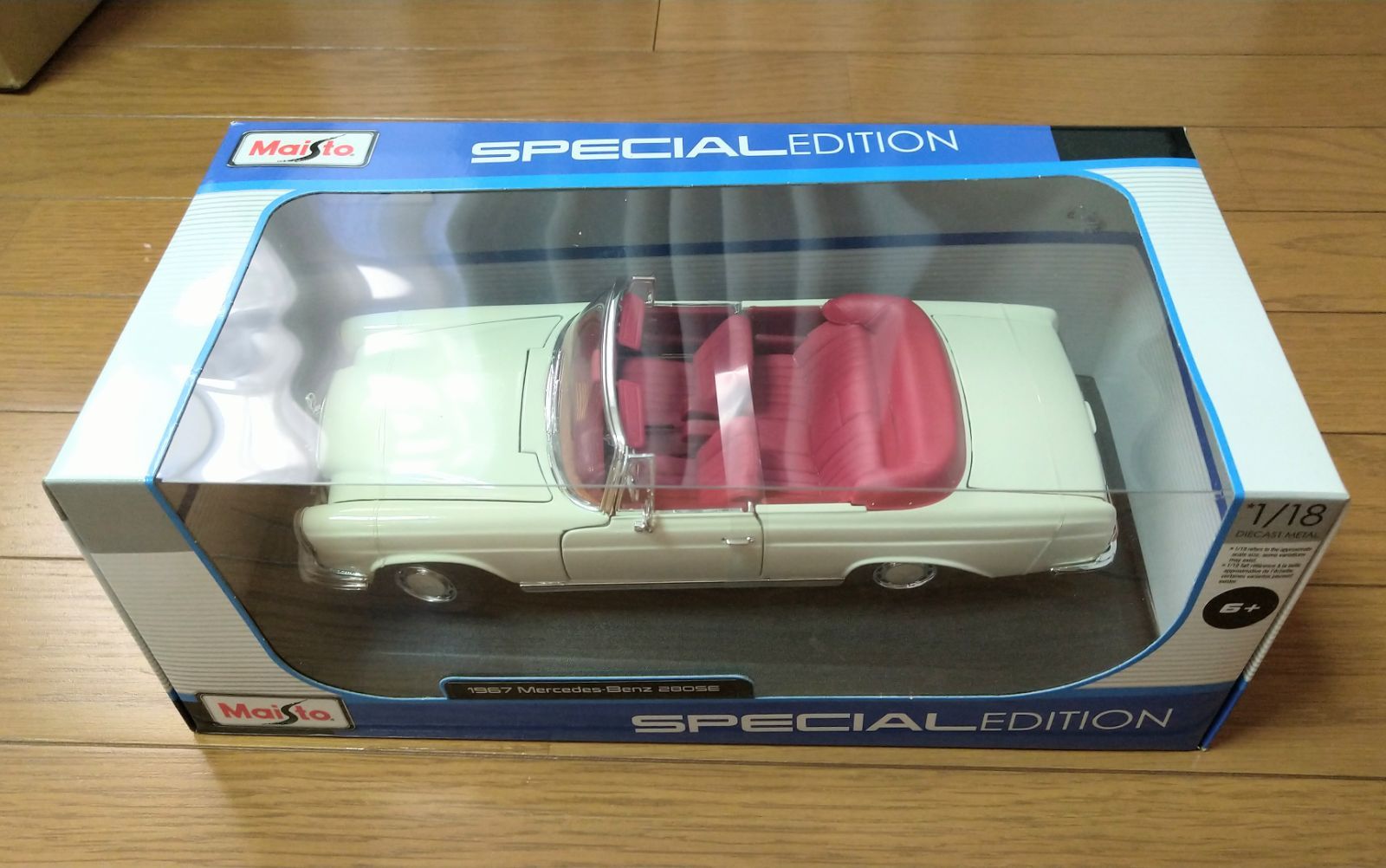 マイスト 1/18 メルセデス ベンツ 280SE カブリオレ 1967 新品 - メルカリ