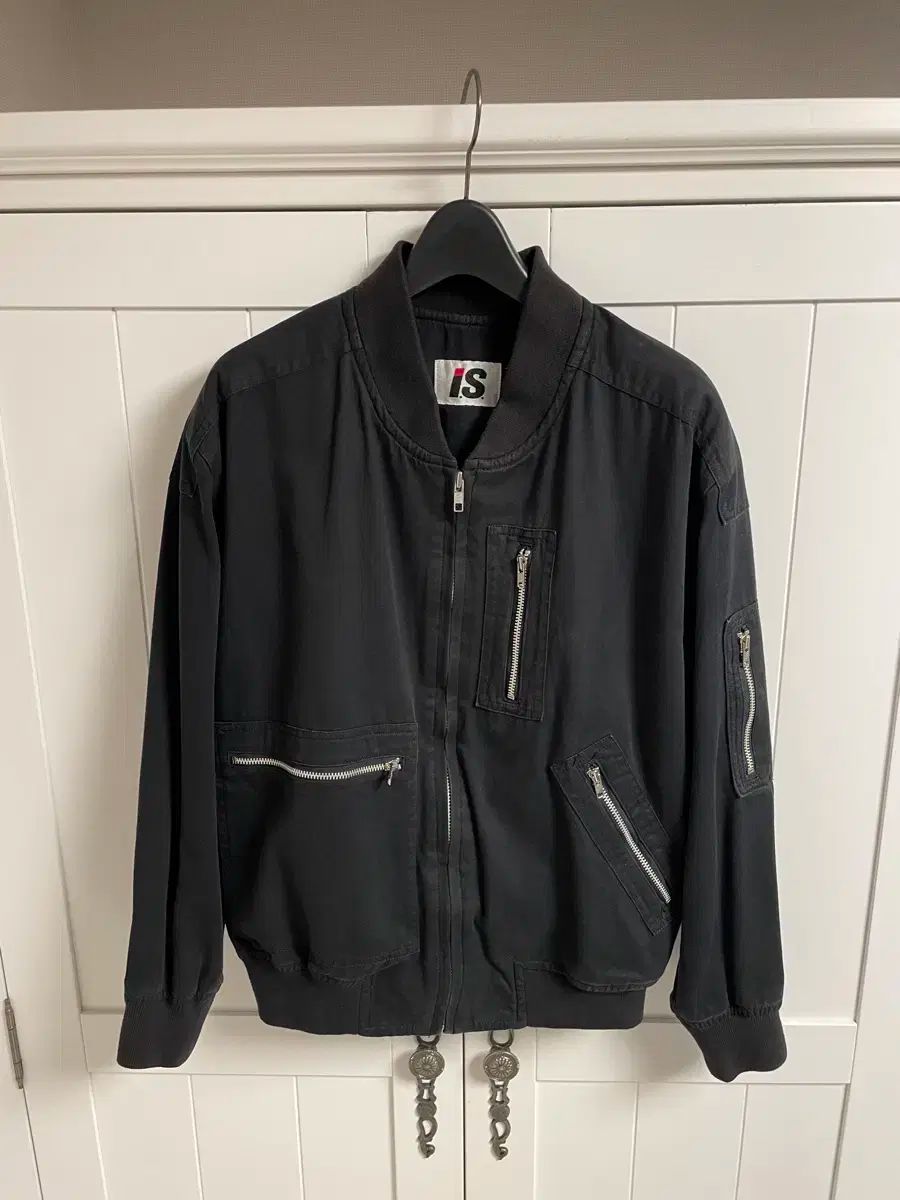 ISSEY MIYAKE イッセイスポーツ 80's レザーボンバージャケット