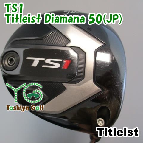 通販限定□ ドライバー タイトリスト TS1/Titleist Diamana 50(JP)/S/9.5[097433] - メルカリ