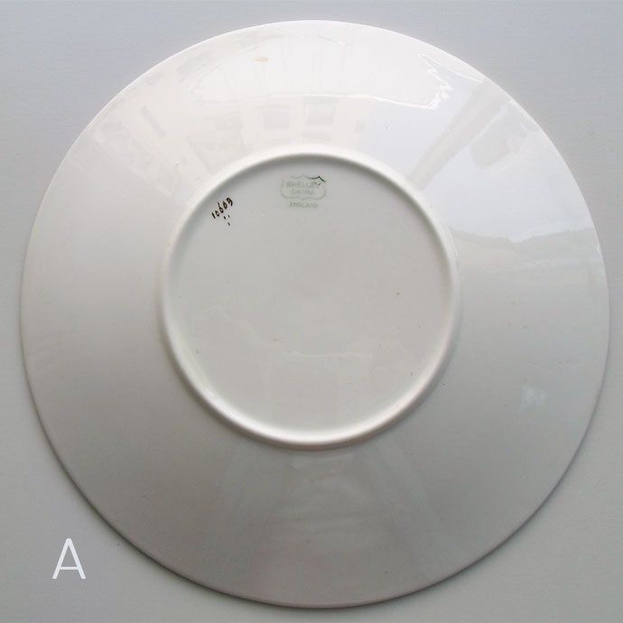 英国製アンティーク　Shelleyシェリーのプレート（大皿）　一部ハンドペイント 英国製アンティーク Shelleyシェリーのプレート（大皿） 一部ハンド