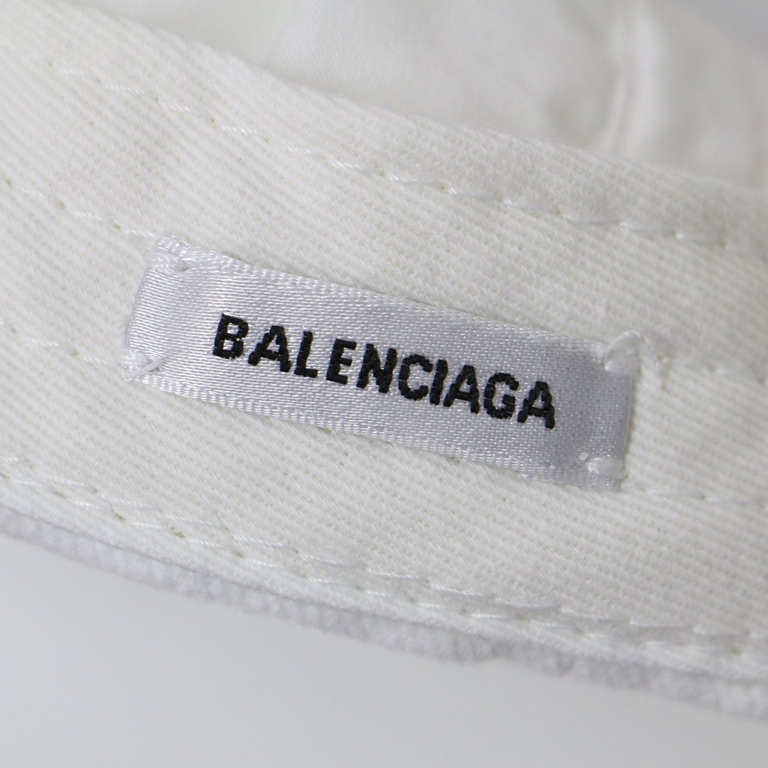 BALENCIAGA バレンシアガ キャップ ホワイト 白 サイズ:L(58) Logo 