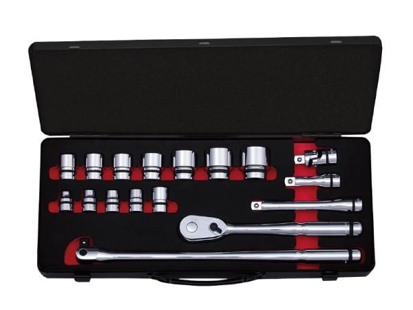 2営業日で発送 NTB417AZネプロス 12.7sq.ソケットレンチセット 17点 ケース付き 8291526
